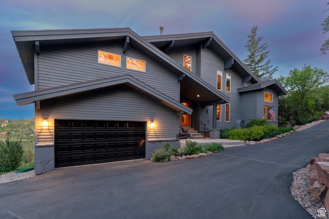 7340 Buckboard Dr N, Park City, UT 84098 - contemporary house with a garage