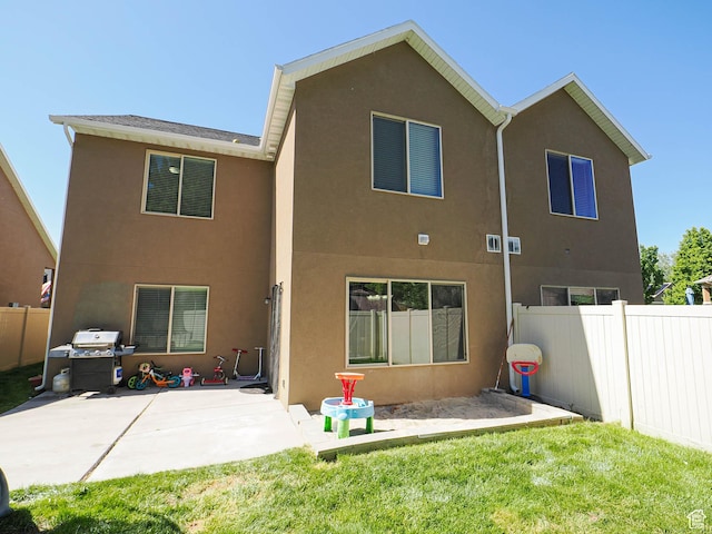 385 E 570 S, American Fork, UT 84003 - back of house with stucco siding and a patio