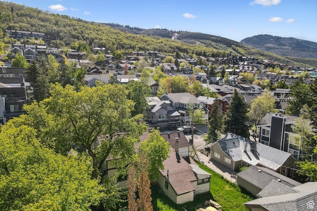 1020 Woodside Ave, Park City, UT 84060 - aerial perspective of suburban area
