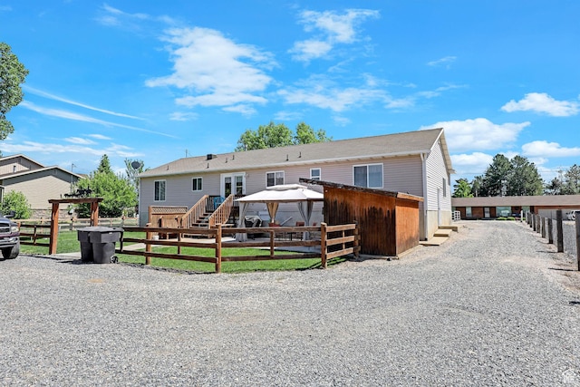 3966 W 2200 N, Plain City, UT 84404 - view of front of property with a gazebo