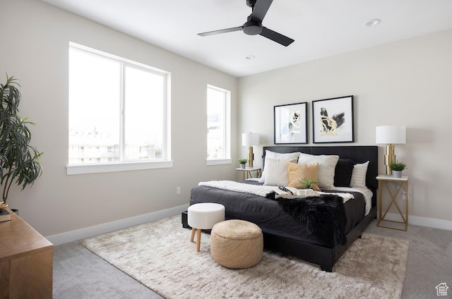 1562 E 3900 S Unit 106, Millcreek, UT 84124 - carpeted bedroom featuring baseboards and a ceiling fan
