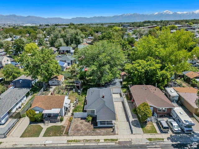 2867 S Cyprus Ln, Magna, UT 84044 - aerial view of residential area featuring a mountain backdrop