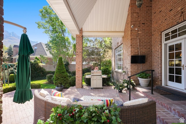 2051 E Normandywoods Ct, Holladay, UT 84117 - view of patio / terrace featuring an outdoor hangout area
