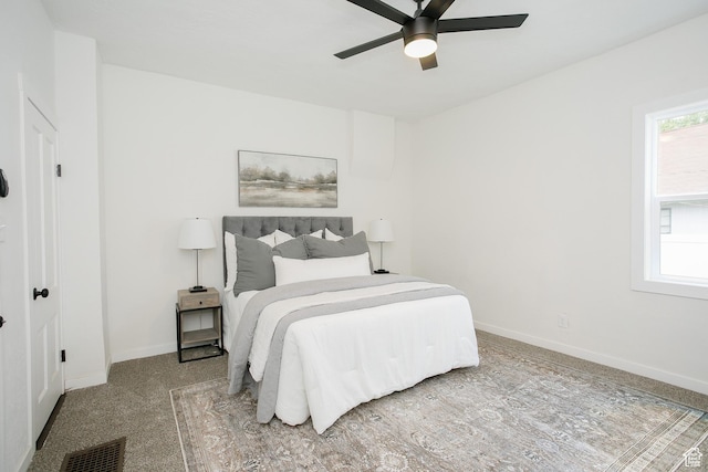 2213 Ogden Ave, Ogden, UT 84401 - bedroom featuring baseboards and a ceiling fan