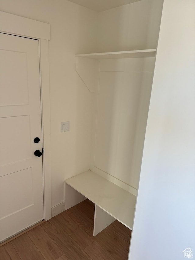 160 S 50 W, Clearfield, UT 84015 - mudroom featuring wood finished floors