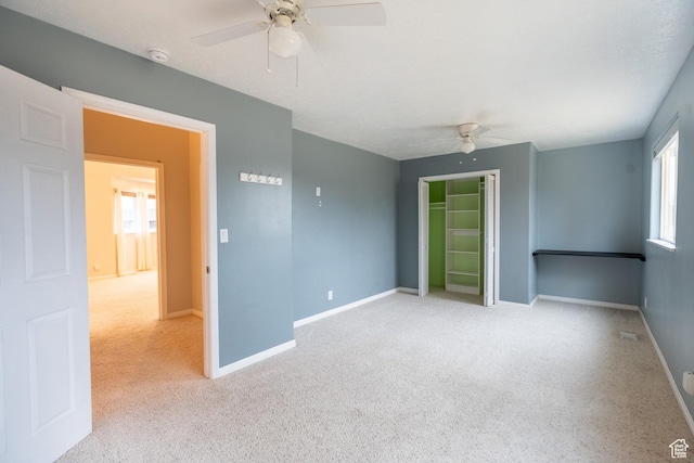 2215 W 800 N, West Point, UT 84015 - empty room with a ceiling fan, carpet floors, a smoke detector, and baseboards