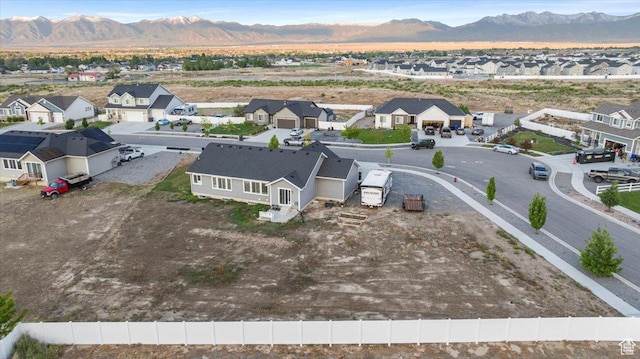 464 S Trejo Ridge Rd, Grantsville, UT 84029 - aerial view of residential area with mountains