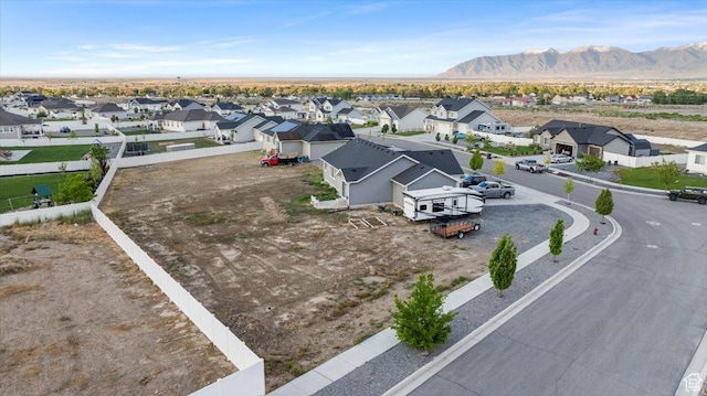 464 S Trejo Ridge Rd, Grantsville, UT 84029 - aerial view of residential area with a mountain backdrop