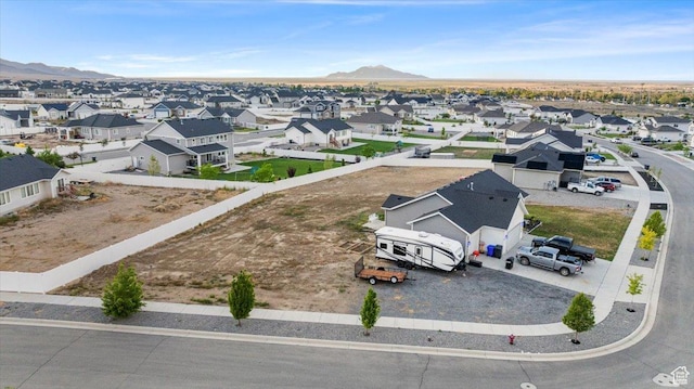 464 S Trejo Ridge Rd, Grantsville, UT 84029 - aerial view of residential area with mountains