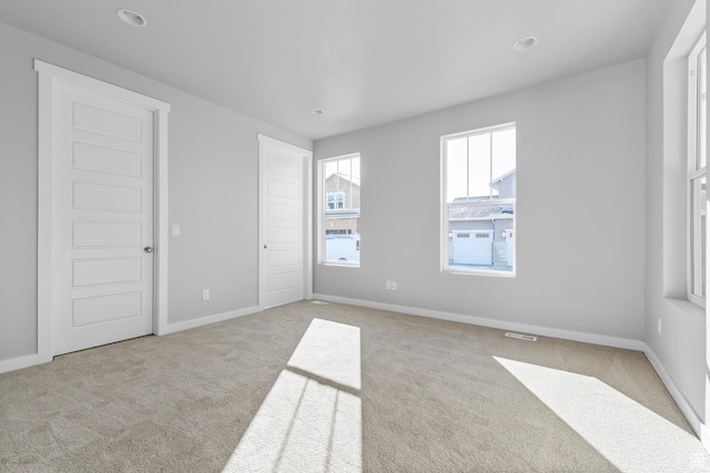 9806 N Willowbank Dr, Highland, UT 84003 - unfurnished bedroom with carpet, baseboards, and recessed lighting