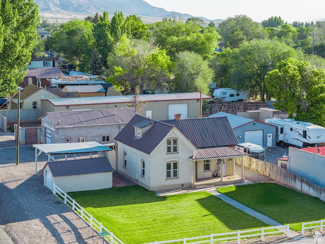 509 E 300 N, Richfield, UT 84701 - view from above of property with a mountainous background
