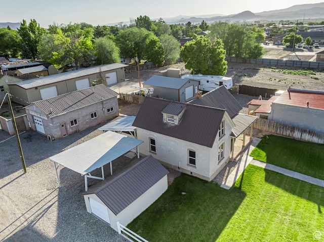509 E 300 N, Richfield, UT 84701 - view from above of property featuring a mountain backdrop