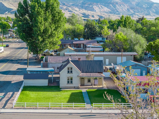 509 E 300 N, Richfield, UT 84701 - view from above of property featuring a mountain backdrop