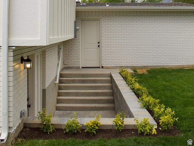 685 S Idaho Ave E, Provo, UT 84606 - view of exterior entry featuring brick siding