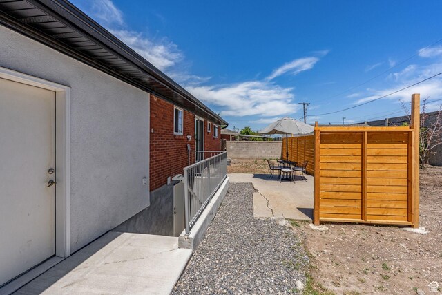 3649 S Hawkeye St, West Valley City, UT 84120 - view of yard with a patio area