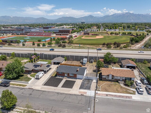 3649 S Hawkeye St, West Valley City, UT 84120 - aerial view of a mountainous background