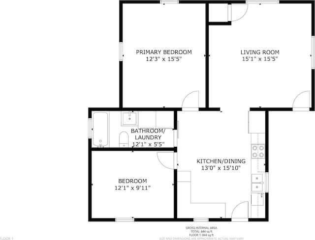 697 E Center St, Springville, UT 84663 - room layout