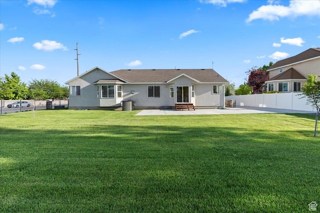 2718 W Southpointe Rd, South Jordan, UT 84095 - rear view of house with a patio area and entry steps