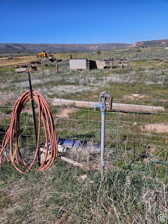 44600 W Hwy 40, Fruitland, UT 84027 - view of yard with a view of countryside and a mountain view