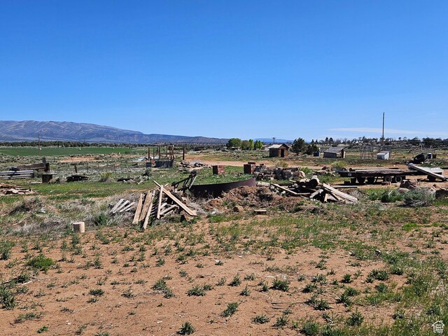 44600 W Hwy 40, Fruitland, UT 84027 - view of yard with a view of countryside and a mountain view
