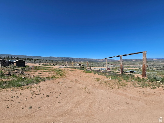 44600 W Hwy 40, Fruitland, UT 84027 - view of yard with a mountain view and a rural view