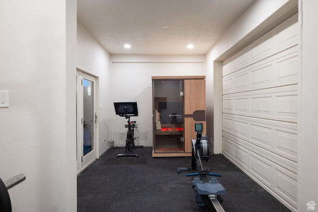 1753 Teal Dr, Kimball Junction, UT 84098 - exercise area with recessed lighting