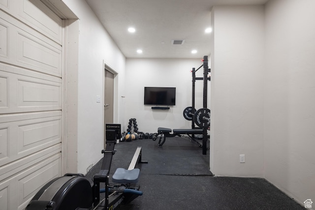 1753 Teal Dr, Kimball Junction, UT 84098 - exercise room with recessed lighting