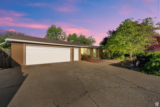 2848 N 2200 W, Salt Lake City, UT 84116 - ranch-style house with a garage and stucco siding