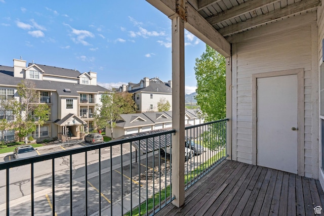 900 Bitner Rd Unit A33, Park City, UT 84098 - deck with a residential view