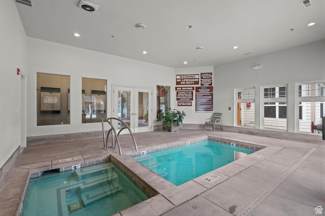 900 Bitner Rd Unit A33, Park City, UT 84098 - indoor pool featuring french doors