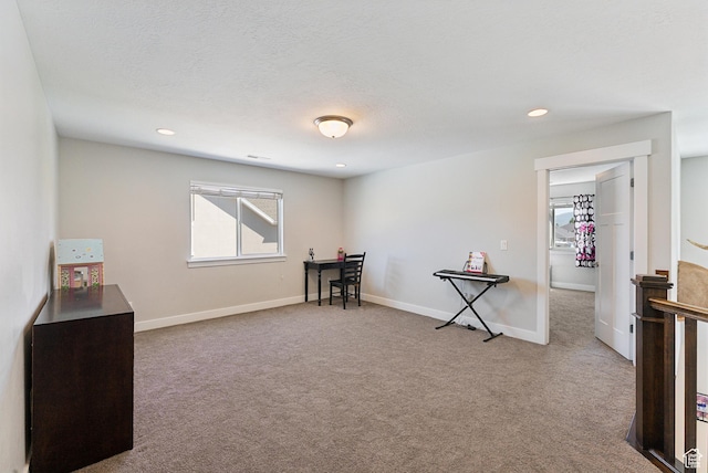 2391 S 330 E, Heber City, UT 84032 - misc room with carpet flooring, baseboards, and recessed lighting