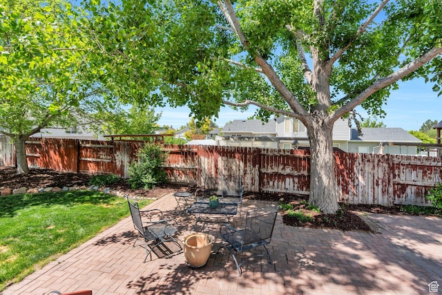 5144 W Wheatcrest Cir, West Jordan, UT 84081 - view of patio / terrace