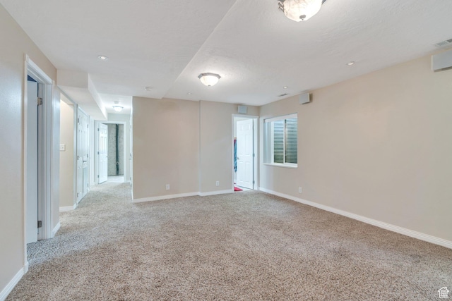 5144 W Wheatcrest Cir, West Jordan, UT 84081 - unfurnished room featuring light colored carpet, baseboards, and recessed lighting