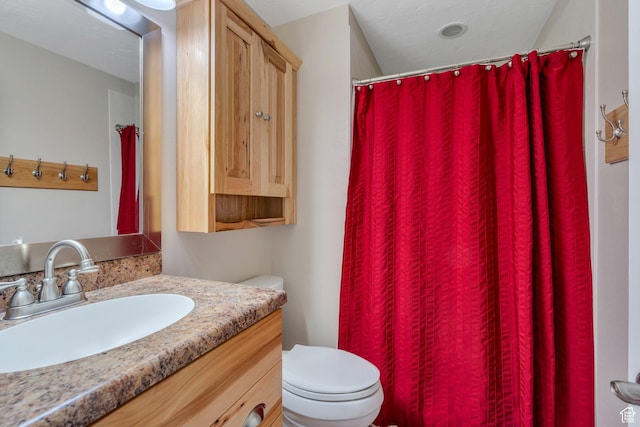 5144 W Wheatcrest Cir, West Jordan, UT 84081 - full bath featuring vanity, toilet, and a shower with curtain