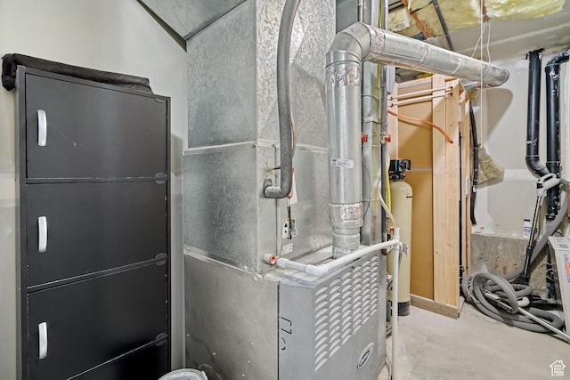 1291 E 5630 S, South Ogden, UT 84403 - utility room featuring heating unit