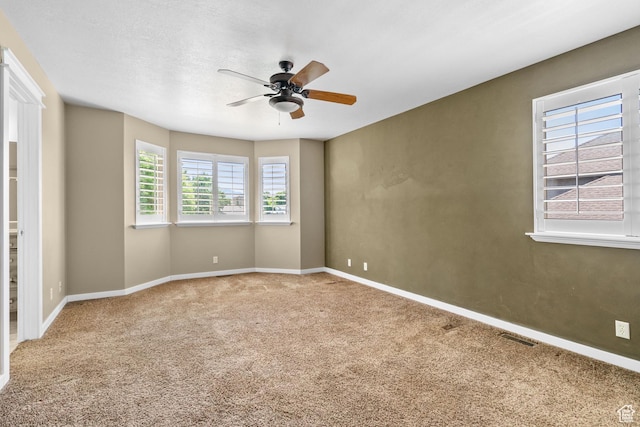 1291 E 5630 S, South Ogden, UT 84403 - carpeted empty room featuring a ceiling fan and baseboards