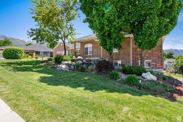 1291 E 5630 S, South Ogden, UT 84403 - view of yard featuring a mountain view