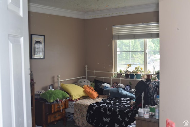 963 W Rainbow Dr, Logan, UT 84321 - bedroom featuring crown molding