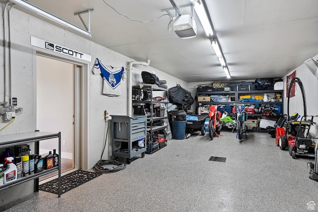3858 E Eagle Ct, Eden, UT 84310 - garage with a garage door opener