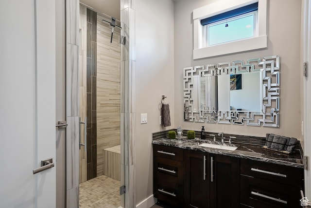 3858 E Eagle Ct, Eden, UT 84310 - full bath with vanity and a shower stall