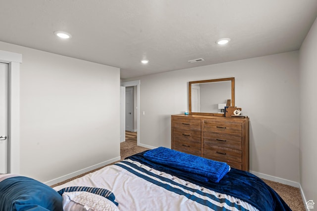 3932 S Sennie Dr W, Magna, UT 84044 - bedroom with carpet flooring, baseboards, and recessed lighting