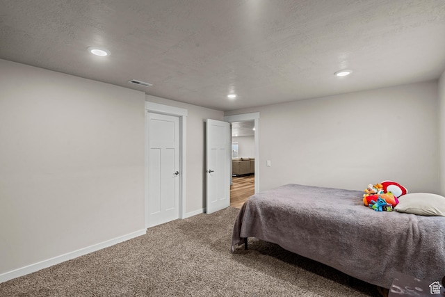 3932 S Sennie Dr W, Magna, UT 84044 - carpeted bedroom featuring recessed lighting and baseboards