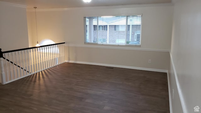125 W 870 N, Orem, UT 84057 - unfurnished room featuring wood finished floors, baseboards, and ornamental molding