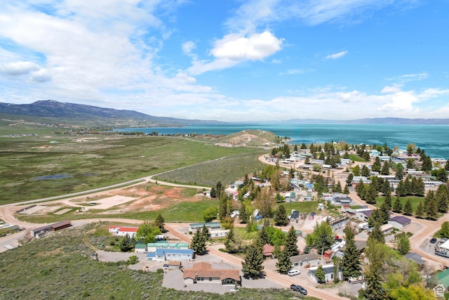 3058 S Edgemont Dr Unit 253, 54, Garden City, UT 84028 - drone / aerial view of a water and mountain view