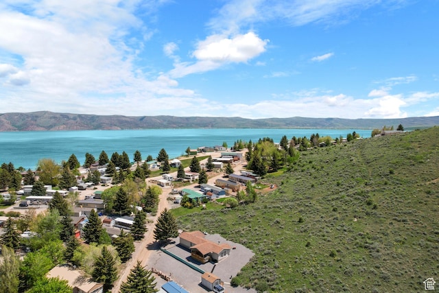 3058 S Edgemont Dr Unit 253, 54, Garden City, UT 84028 - bird's eye view of a water and mountain view