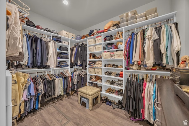 9984 N Rail Loop Unit 29, Heber City, UT 84032 - spacious closet featuring wood finished floors