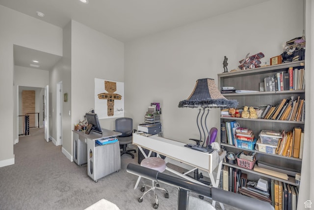 9984 N Rail Loop Unit 29, Heber City, UT 84032 - office space with carpet flooring, baseboards, and recessed lighting