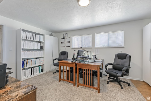 180 W Vine St, Tooele, UT 84074 - office area with a textured ceiling