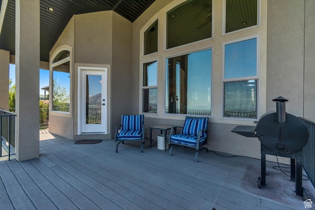 2116 E Falcon Ridge Dr, Draper Ut Cnty, UT 84020 - view of deck