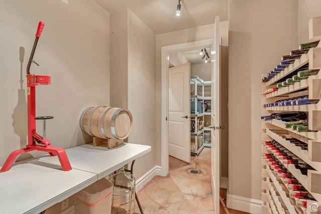 2116 E Falcon Ridge Dr, Draper Ut Cnty, UT 84020 - wine area featuring baseboards